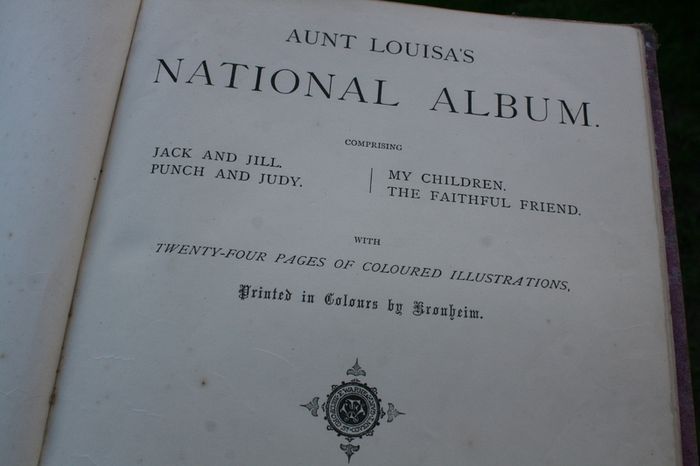 book (1873) Aunt Louisas National Album