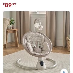 Nested willow swing