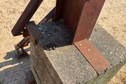 Tractor weight/ unfinished log splitter