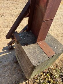 Tractor weight/ unfinished log splitter