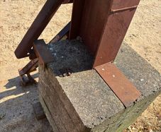 Tractor weight/ unfinished log splitter
