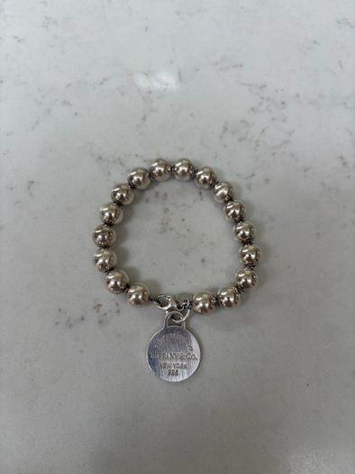 Tiffany & Co. Silver Ball Bracelet