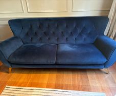 3+2 plush sofas