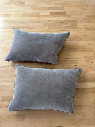 Large cushions