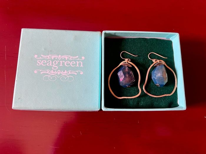 Fabulous Lapis Luzli Statement Earrings