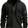 Men's Fashion Hoodie Outdoor Zipper Casual Sweatshirt Image 5