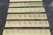 Vintage set of six 3ft embossed wall panels