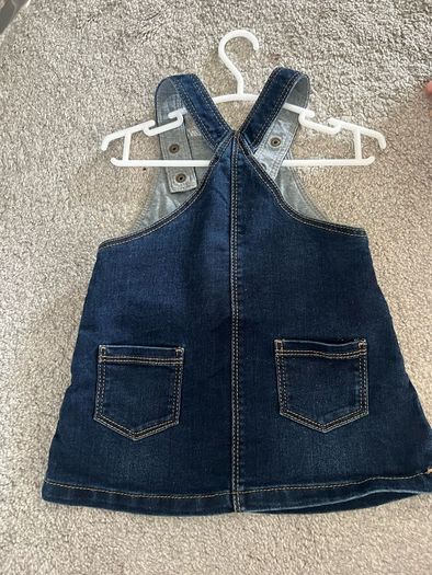 M&S baby girl denim dress