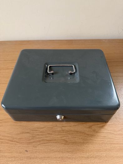 New Grey Cash Box