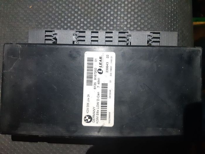 E60 E61 E63 E64 Lci Body Gateway Module Kgm Low  Pn 9167202