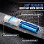 Drive Wheel Protector Impact Socket Impact Sleeve Set Durable Plastic Sleeves 17mm 19mm 21mm and 22mm Image 3