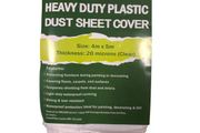 Heavy Duty Plastic Dustsheet cover  4m x 5m
