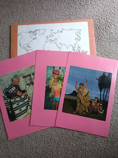 Montessori Continent Folders