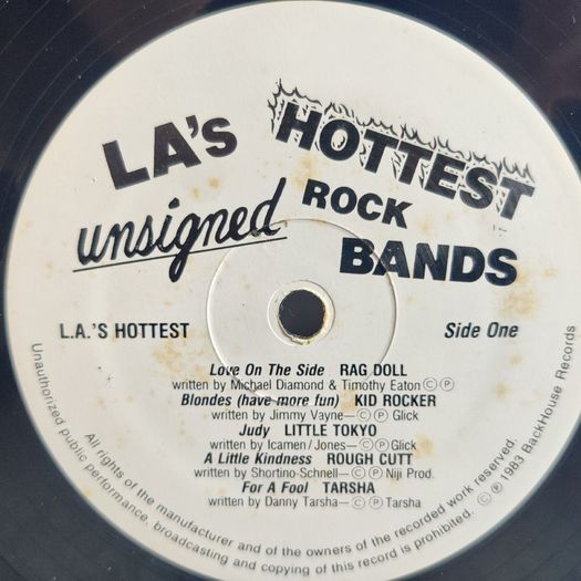 LP Vinyl Record Various - LA's Hottest Unsigned Rock Bands - Heavy Metal