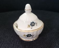 Vintage Blue Cornflower Royal Tara Mustard Pot