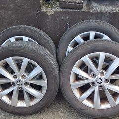 skoda 16" 5x112 alloys