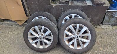skoda 16" 5x112 alloys