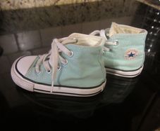 Converse   BLUE/GREEN    size baby 5