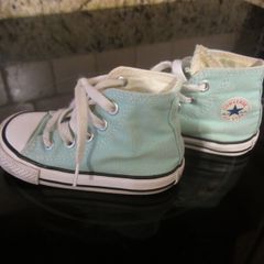 Converse   BLUE/GREEN    size baby 5