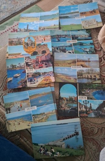 Irish postcards x15