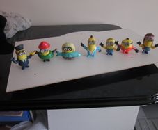 McDonalds Seven Happy Meal Toys Minions 2019