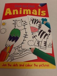 New dot to dot and colour book
