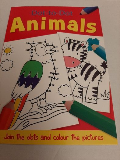 New dot to dot and colour book