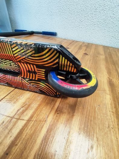 Invert Journey 2 rainbow stunt scooter with box