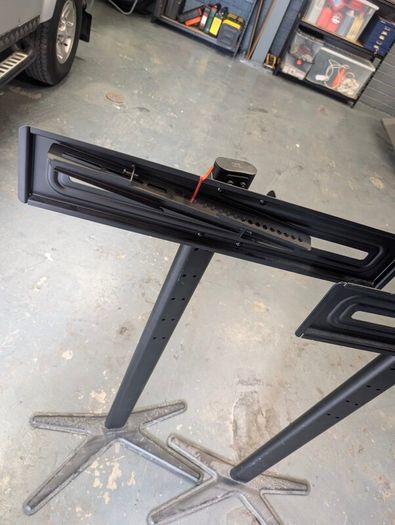 One For All Universal TV Floor Stands x2 Height Adjustable Pedestal Fits up to 65