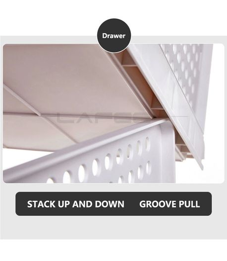 Organize Clapboard rack Wardrobe Storage Partition rack kitchen shelf Combinable Toy Storage rack FoldableClothing storage shelf