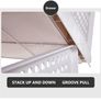 Organize Clapboard rack Wardrobe Storage Partition rack kitchen shelf Combinable Toy Storage rack FoldableClothing storage shelf Image 6