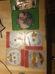 Selection of ex-rental DVDs