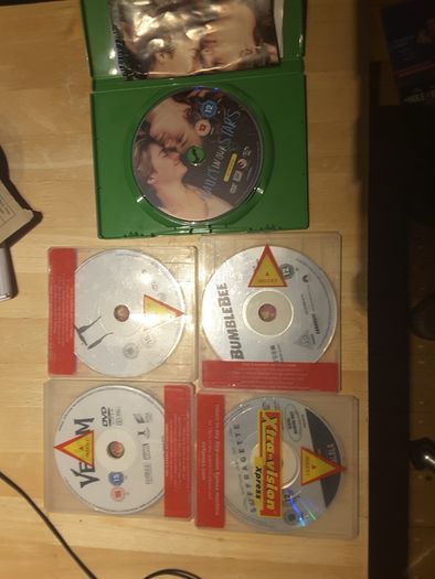 Selection of ex-rental DVDs