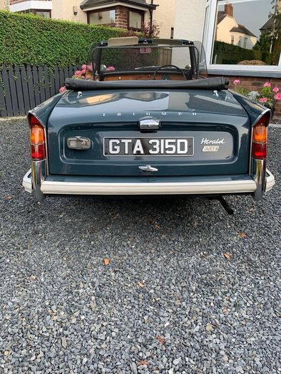 Triumph Herald 12/50 convertible