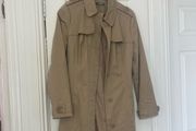 womans beige south brand trench coat with double breasted design need gone ASAP due to house clearance like New