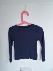 Girls 5yrs NEXT Navy stretch top
