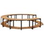 Spa Surround 273x53 cm Solid Acacia Wood Image 3