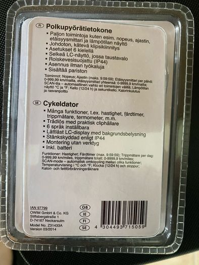 Bike computer Contador para Bicicleta