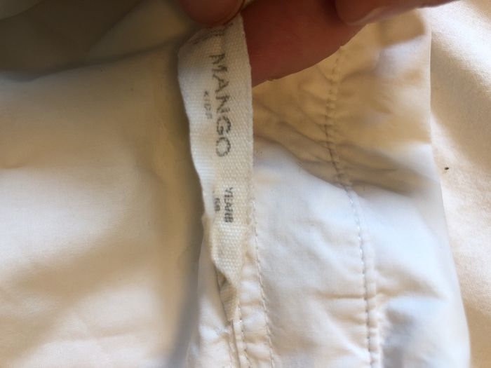 White shirt (Mango) 5-6y