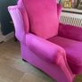 Finline Alexander Armchair and Footstool Image 6