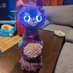 hatchimals WOW Llalacorn 32 inch tall interactive pet