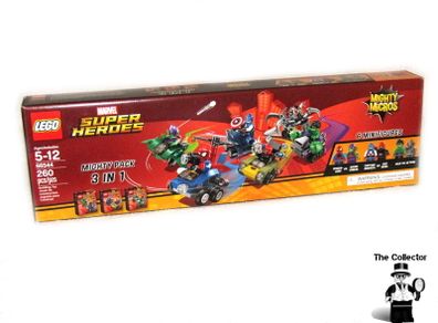 LEGO 66545 MARVEL Super Heroes Mighty Micros 3 In 1 Super Pack 76064 76065 76066 New Sealed