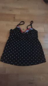 Polka Dot Bikini Top