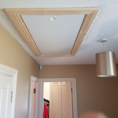 Attic ladder and storage