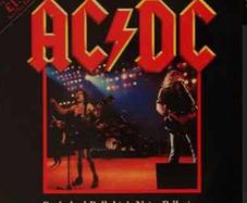 AC/DC Limited Edition Rock and roll ain't noise pollution 12 inch single vinyl record in near mint condition