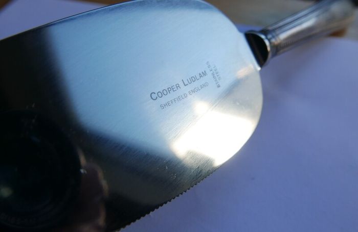 Vintage Sheffield Cooper Ludlam CAKE SLICE