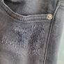 The Kooples MENS faded black ripped fitted jeans Sz W 30 L31 - Rrp 168 Image 6