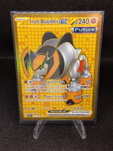 Iron Boulder Pokemon Card Temporal Forces