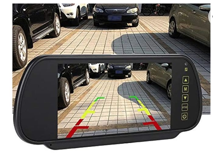 Van, Truck, Camper Rear View 7" Lcd Monitor + Night Vision Infrared Reversing Parking Camera