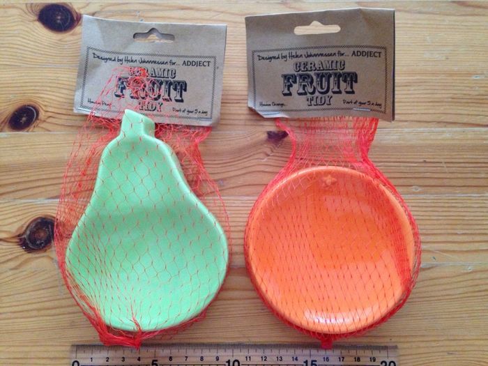 Addject Ceramic Fruit Tidies NEW